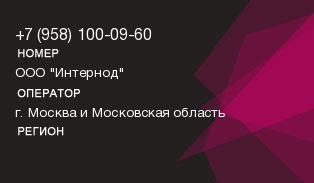 9581000960